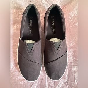 Tom’s alpargata Indio black canvas